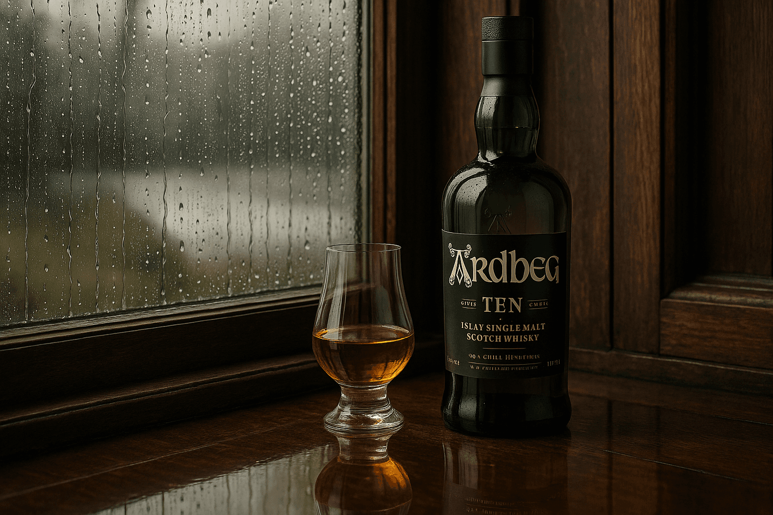 비오는 날 추천 위스키 배너